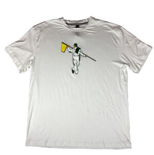 ANDERSON ORD MASTERS GOLFER DESIGN LOGO MEN'S T-SHIRT WHITE SIZE 2XL
